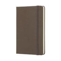 Moleskine - Classic Notebook - Pocket Hardcover - Earth Brown (ruled)